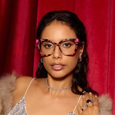 Kira Pink Tortoise Frame Glasses with Butterfly Frame Online | ZEELOOL