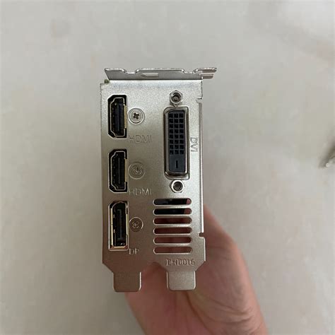 GIGABYTE GeForce GTX 1050 Ti 4GB GDDR5 Low Profile Video Card GV ...