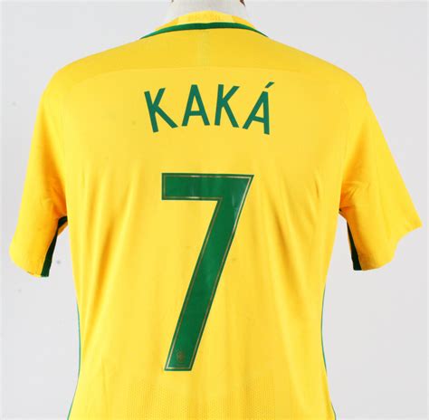 2016 Kaká Game-Worn Jersey Brazil National Team | Memorabilia Expert