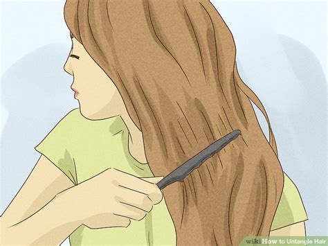 4 Ways to Untangle Hair - wikiHow