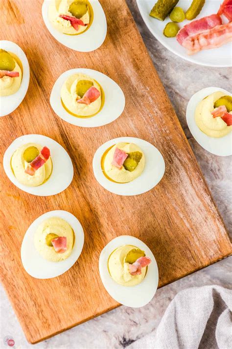 Million Dollar Deviled Eggs (Classic!) Take Two Tapas