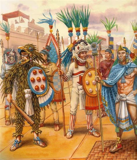 Aztec warriors | Aztec warrior, Warriors illustration, Aztec empire