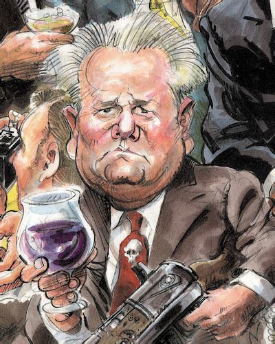Slobodan Milosevic caricature By Colin A Daniel | Famous People Cartoon ...
