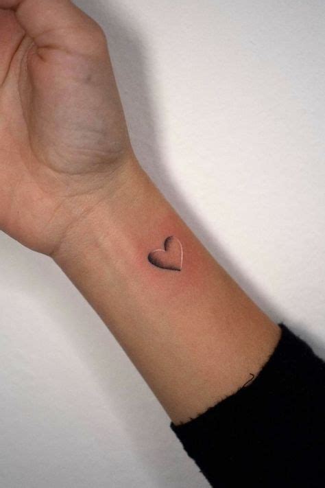 Tattoo, Hand Tattoos, Finger Tattoos, Small Heart Wrist Tattoo, Small ...