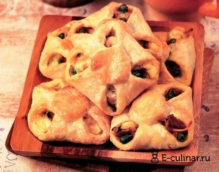 Как приготовить Творожные конвертики с овощами - рецепт с фото