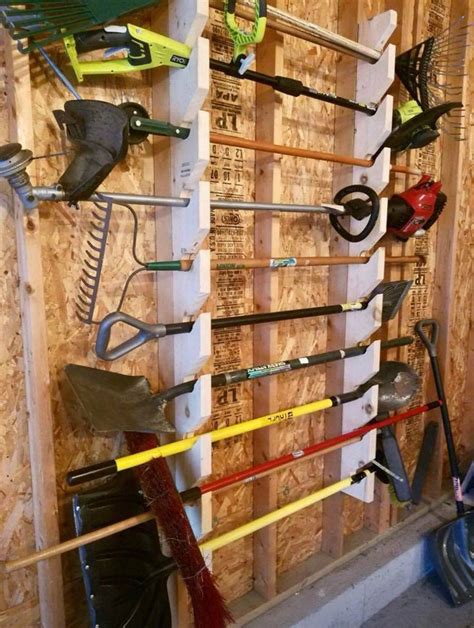 creative yard tool storage ideas home storage solutions