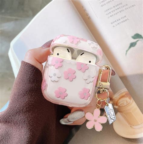 Amazon.com: Case for Airpods 2nd Generation Case,Aesthetic Heart Cute
