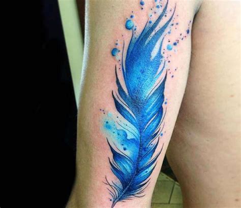 Feather tattoo by Claudia Denti | Post 25008