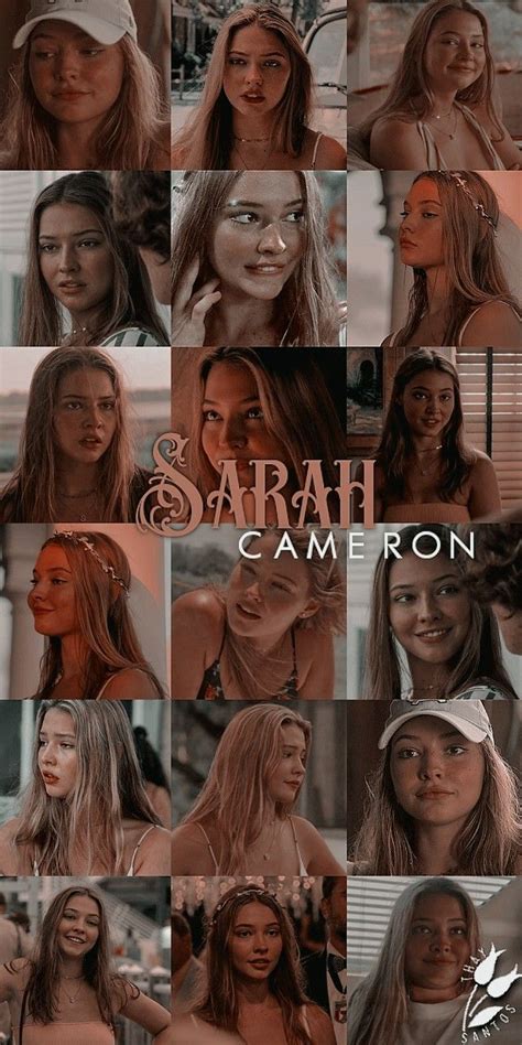 Lockscreen Wallpaper Sarah cameron in 2021 | Sarah cameron, Outer banks ...