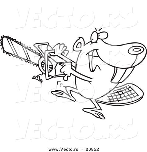 Chainsaw Drawing Outline at PaintingValley.com | Explore collection of ...