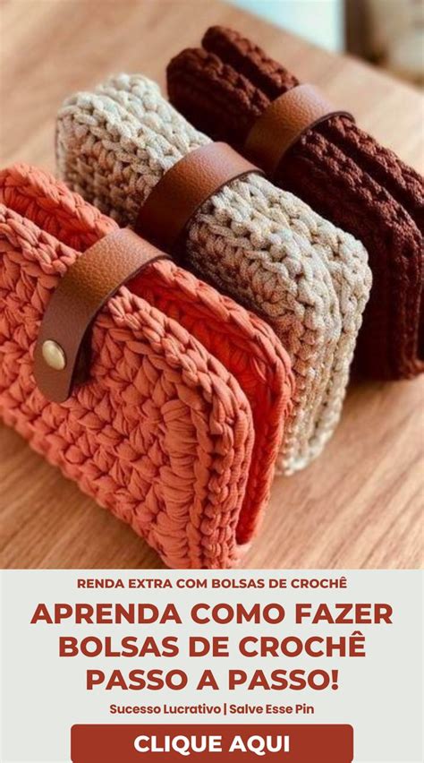 Como Fazer Bolsas De Crochê - APRENDA COMO FAZER BOLSAS DE CROCHÊ PASSO A PASSO! - CLIQUE AQUI ...