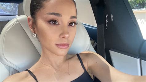 Ariana Grande posts rare no-makeup Instagram video