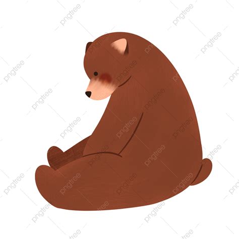silueta de oso sentado vector de ilustracion de oso blanco sobre