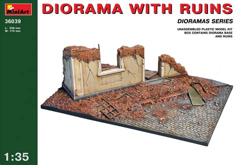 1/35 Diorama with Ruins MINIART