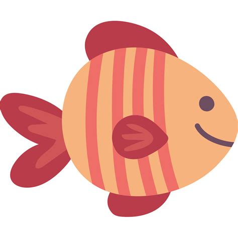 cute fish underwater cartoon fish clipart  vec vrogueco