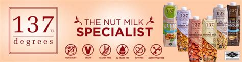 137 degrees in Malaysia | 100% Non-GMO Almond Milk