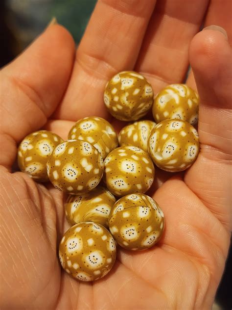 Marshmallow hot cocoa custom exclusive print beads – Daisyland & Co