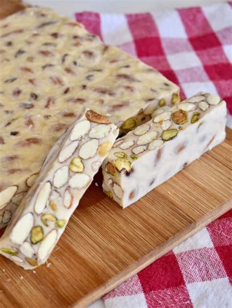 torrone recipe soft italian nougat  nut candy  italian kitchen