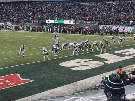 My view from Sunday at MetLife Stadium. : r/panthers