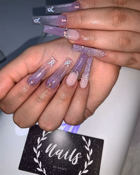 33+ Gorgeous Lilac Ombre Nails Trending in 2025 - Nail Designs Daily