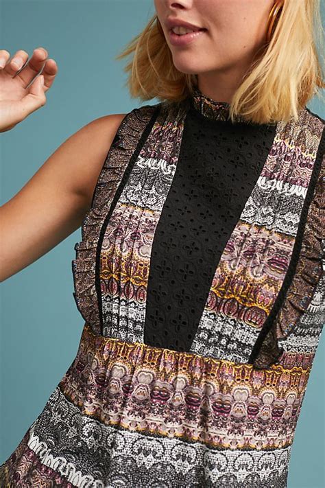 Terman Printed Top | Anthropologie
