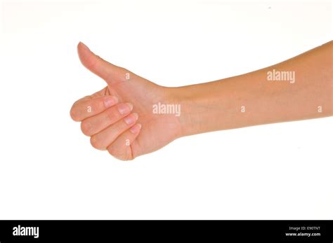 hand  thumb stock photo alamy