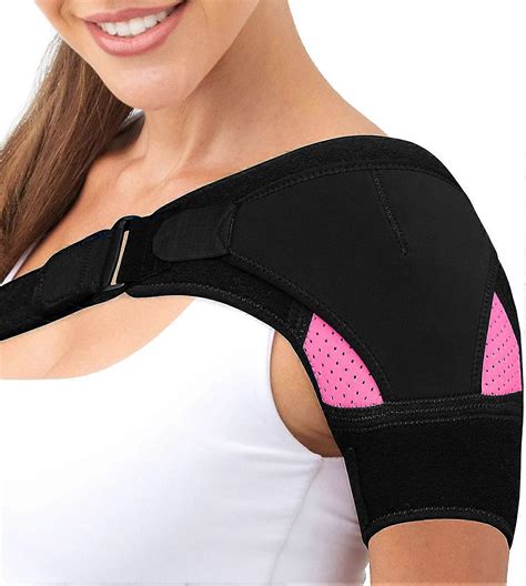 Neoprene Shoulder Brace Adjustable Shoulder Brace For Injury Frozen