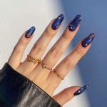 Маникюр «космос»: красивые варианты дизайна коротких и длинных ногтей с ...