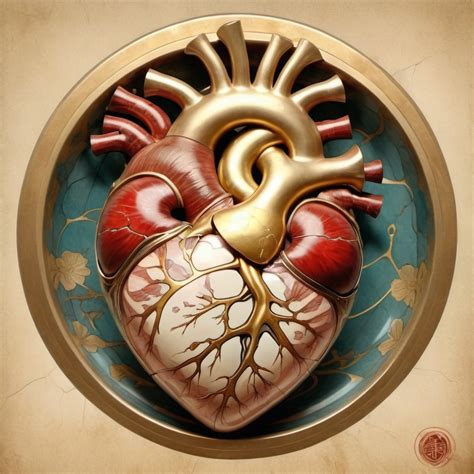 please produce me an image of ananatomical heart tha...