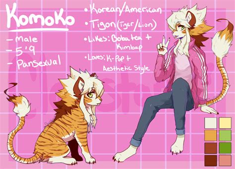 Komoko REF by Clawstarz on DeviantArt