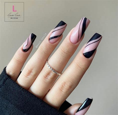 Black Nail Designs - 25 Luxury Looks To Try - Glamerlyn