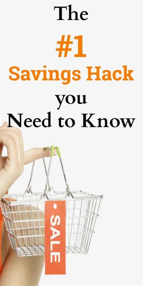 The Ultimate Savings Hack you Need to Know - The Frugal Ginger