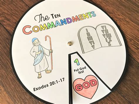 Printable Ten Commandments Free