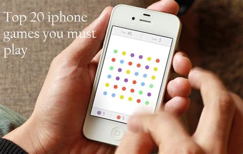 Top 20 iphone games you must play