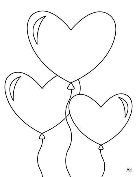 printable heart pictures to color 7