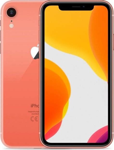 Смартфон 📱 Apple iPhone XR, 64 GB, Coral - Като нов | Топ цена ️ 24 ...
