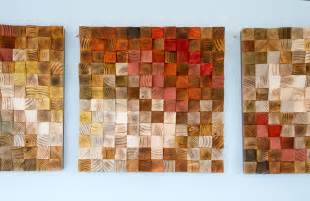 Wood Wall Art, geometric wood art and music sound diffusor, mid century ...