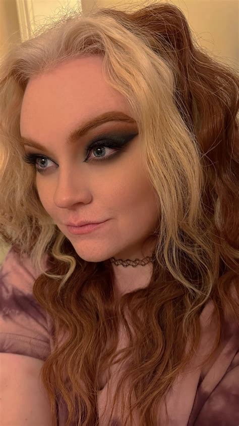 Goth LITE eye look for a gala : r/gothmakeup