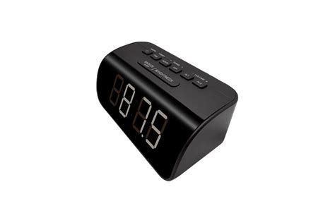 Электронные настольные часы с радио MAX FM CR-2920 LED-дисплей, белая ...