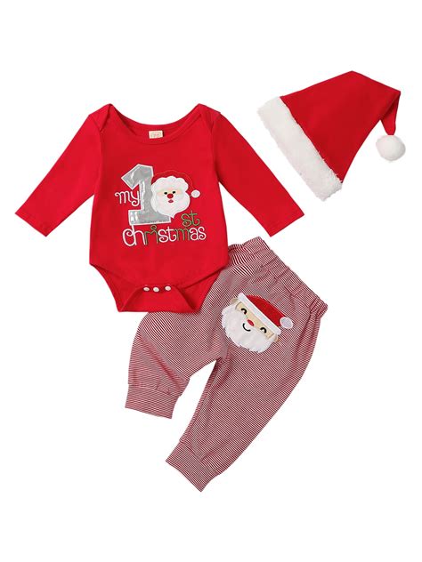 GXFC Infant Boy Christmas Holiday Party Outfits Clothes 3M 6M 12M 18M