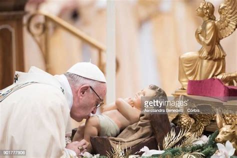 Epiphany Mass Presided By Pope Francis Photos and Premium High Res ...