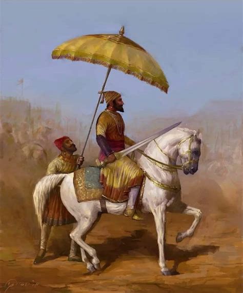 Great hindu king Shivaji | Shivaji maharaj painting, History painting ...