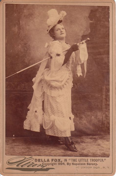 DELLA FOX: AMERICAN STAGE ACTRESS (IMAGES FROM 1893 and 1894) | THE