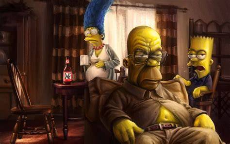 bart, the simpsons, 2K, breaking, marge, bad, homer, simpsons HD Wallpaper