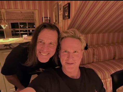 Jim Carrey Celebrates 62nd Birthday at party titled: 'The Laugh Supper ...