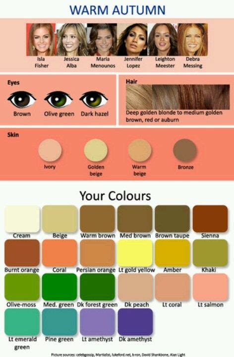 Olive Skin Color Palette