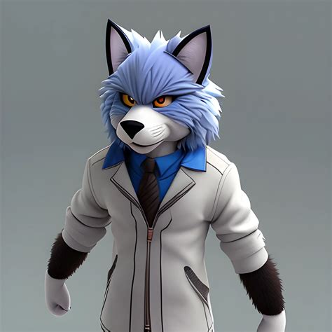 Cool fictional furry anime guy , 3D - Arthub.ai