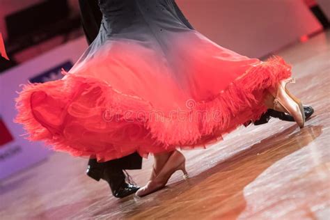 Couple Dancing Ballroom Dance Stock Image - Image of people, beautiful ...