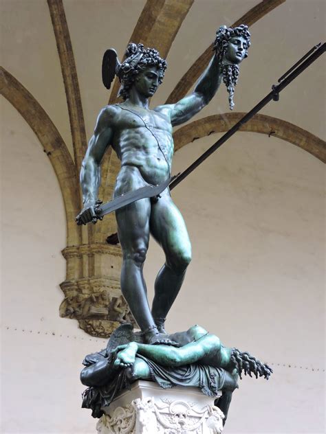 Perseus with the Head of Medusa (Perseo con la testa di Medusa), Loggia ...