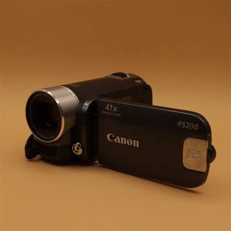 Canon Legria FS200 Compact Digital HD Camcorder Silver - Etsy